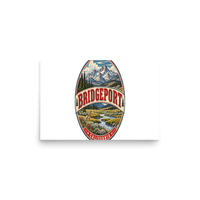 Bridgeport California Matte Poster product mockup 2