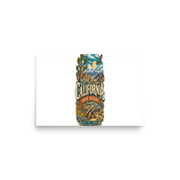 California High Desert Matte Poster product mockup 2