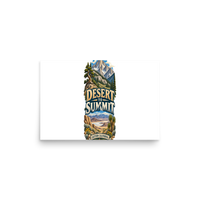 Desert to Summit Eastern California Matte Poster product mockup 2