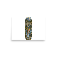 Eastern Sierra Fly Fishing Enamel Matte Poster product mockup 2