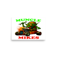 Hot Rods and Monsters 022 T-Shirt — Muncle Mikes Matte Poster product mockup 2