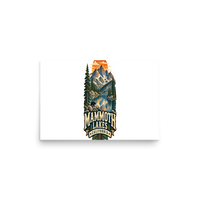Mammoth Lakes Matte Poster product mockup 2