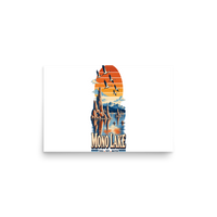 Mono Lake Matte Poster product mockup 2