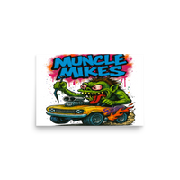Monster Rods 006 Matte Poster — 12 × 18, front view