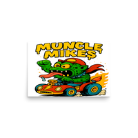 Muncle Mikes Hot Rod and Rat Rod Shirt Mayhem! Monster Rods! (017) Matte Poster product mockup 2