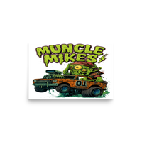 Monster Rods 037 Matte Poster — 12 × 18, front view