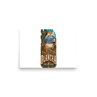 Olancha California Matte Poster product mockup 2