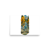 Walker California Matte Poster product mockup 2