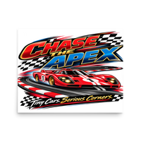 Chase the Apex Matte Poster product mockup 3