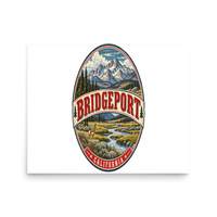 Bridgeport California Matte Poster product mockup 3