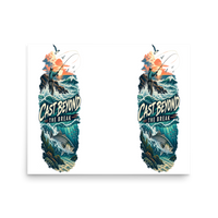 Cast Beyond the Break Matte Poster product mockup 3