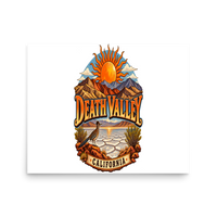 Death Valley California Matte Poster product mockup 3