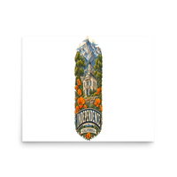 Independence California Enamel Camping Mug – Eastern Sierra Gift Matte Poster product mockup 3