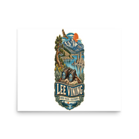 Lee Vining California Matte Poster product mockup 3