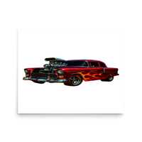 Hot Rod 001 Matte Poster — 16 × 20, front view