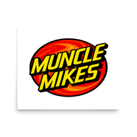 Muncle Mikes Shop T-Shirt 001 Matte Poster product mockup 3