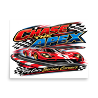 Chase the Apex Matte Poster product mockup 4