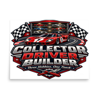 Collector Driver Builder Matte Poster product mockup 4