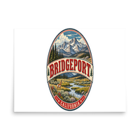 Bridgeport California Matte Poster product mockup 4