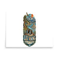 Lee Vining California Matte Poster product mockup 4