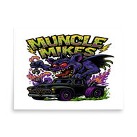Monster Rods 029 Matte Poster — 18 × 24, front view