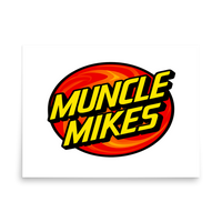 Muncle Mikes Shop T-Shirt 001 Matte Poster product mockup 4