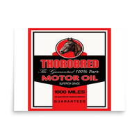 Thorobread Oil Vintage Gas and Oil Matte Poster — 18 × 24, front view