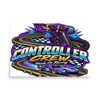 Controller Crew Matte Poster product mockup 5