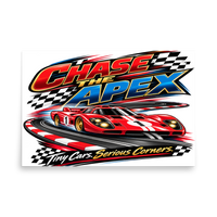 Chase the Apex Matte Poster product mockup 5