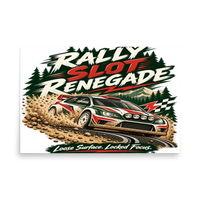 Rally Slot Renegade Matte Poster product mockup 5