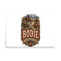 Bodie California Ghost Town Matte Poster product mockup 5