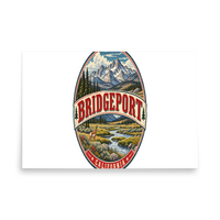 Bridgeport California Matte Poster product mockup 5