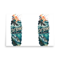 Cast Beyond the Break Matte Poster product mockup 5