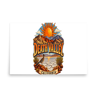 Death Valley California Matte Poster product mockup 5
