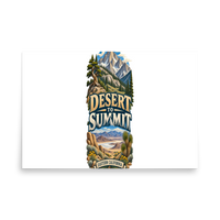 Desert to Summit Eastern California Matte Poster product mockup 5