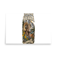Eastern Sierra Bighorn Matte Poster product mockup 5