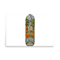 Independence California Enamel Camping Mug – Eastern Sierra Gift Matte Poster product mockup 5