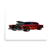 Hot Rod 001 Matte Poster — 24 × 36, front view