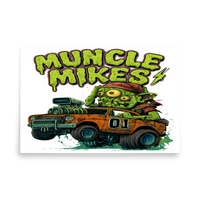Monster Rods 037 Matte Poster — 24 × 36, front view