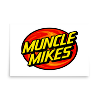 Muncle Mikes Shop T-Shirt 001 Matte Poster product mockup 5