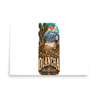 Olancha California Matte Poster product mockup 5