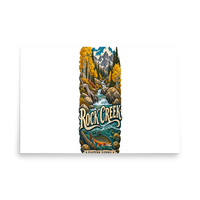 Rock Creek Matte Poster product mockup 5