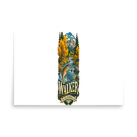 Walker California Enamel Camping Mug – Eastern Sierra Gift Matte Poster product mockup 5
