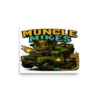 Muncle Mikes Hot Rod and Rat Rod Shirt Mayhem! Monster Rods! (040) Matte Poster product mockup 6