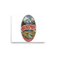 Bridgeport California Matte Poster product mockup 6