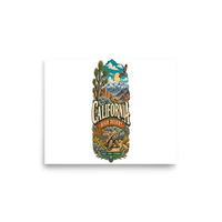 California High Desert Matte Poster product mockup 6