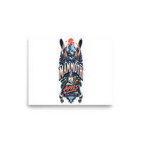 Mammoth Lakes Après Ski Matte Poster product mockup 6