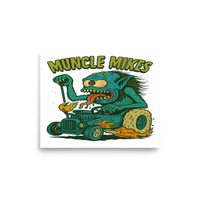 Hot Rods and Monsters 002 Matte Poster — 8 × 10, front view