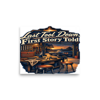 Last Tool Down First Story Told Matte Poster product mockup 6
