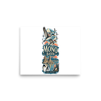 Mono Basin California Matte Poster product mockup 6